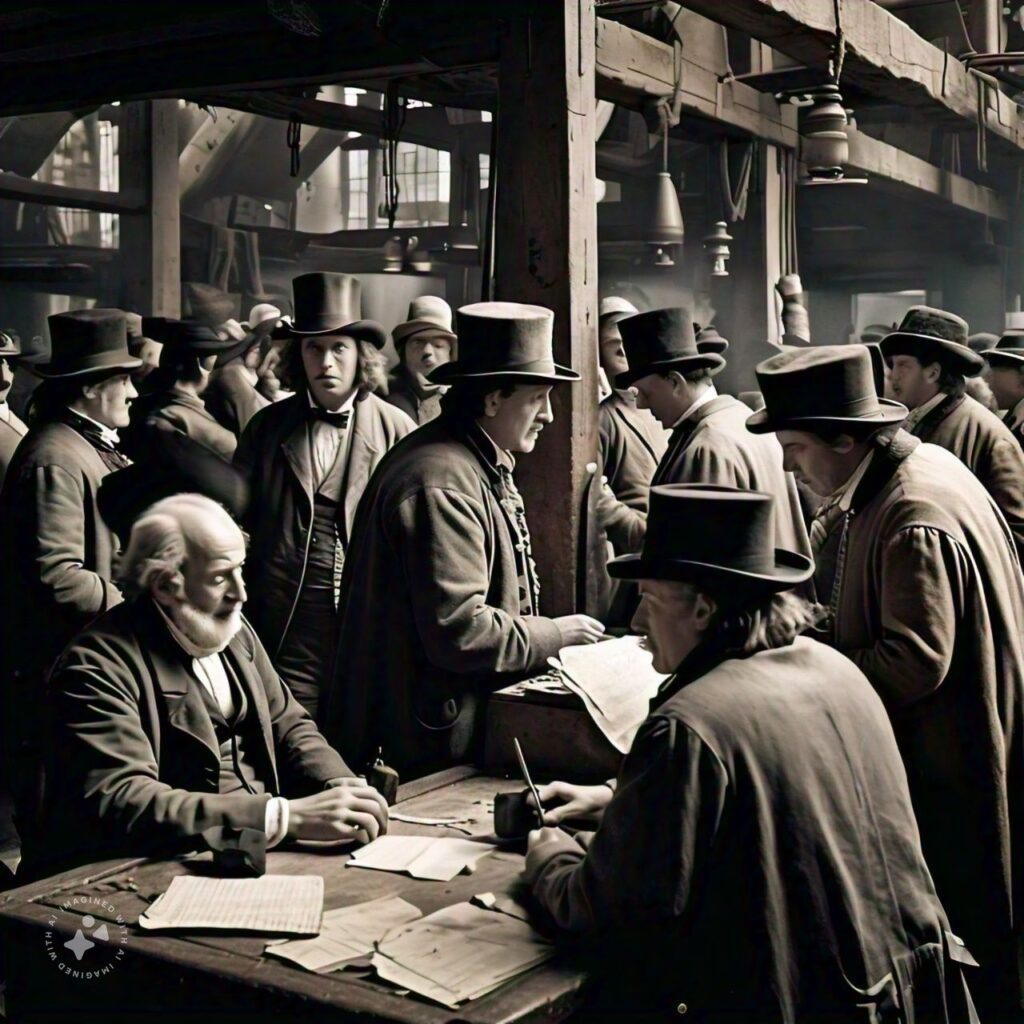 Traders in Amsterdam trading in stock market